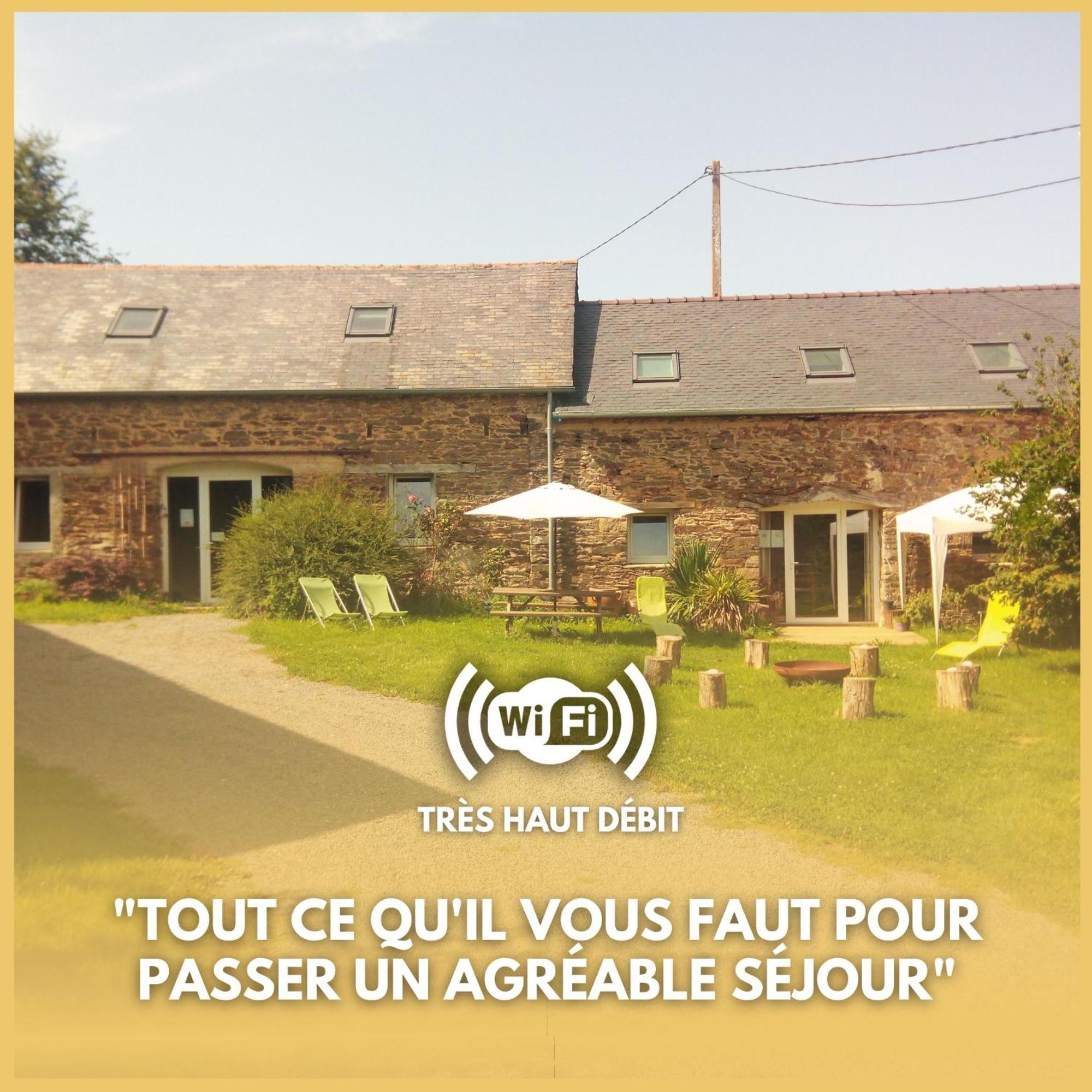 Le Jardin Enchanteur, Chaleureuse Maison D'Hotes Eco-Responsable, Calme Et Accueillante Loperec Ngoại thất bức ảnh
